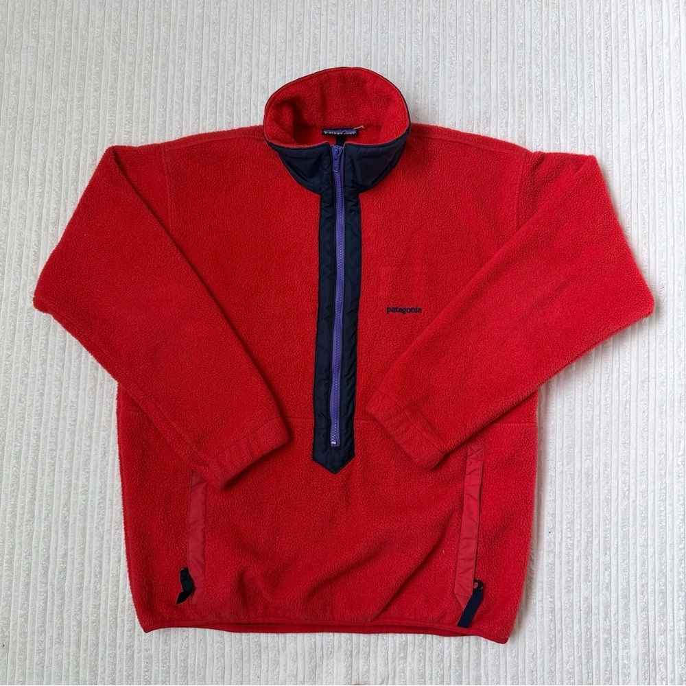Vintage 80’s Patagonia Synchilla full-zip fleece Jacket | Size M